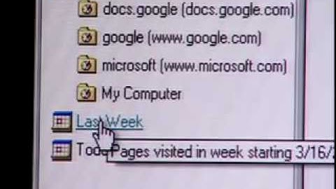 Temporary Internet Files