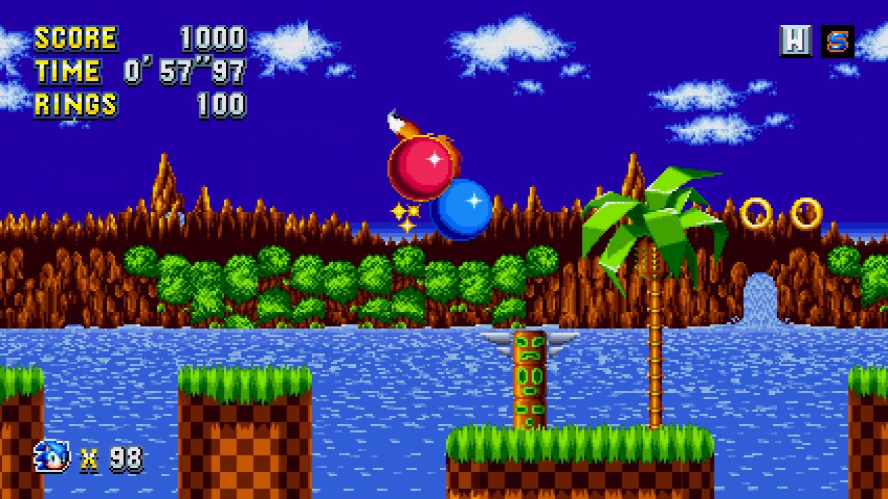 Sonic Mania gameplay :Conferindo a historia dos 3 personagens