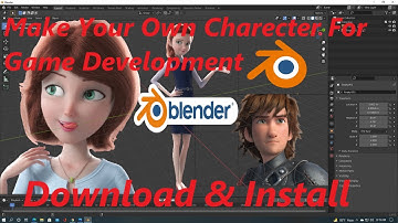 How to Download & Install Blender For Windows 10 || Make your 3D Character with Blender Software