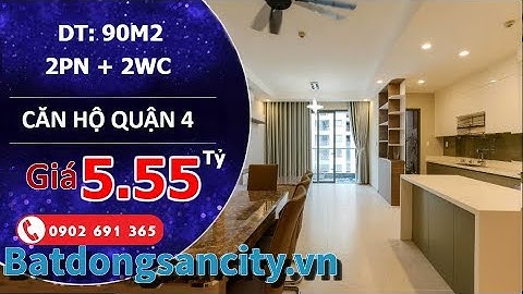 Bán căn hộ The Gold View Quận 4, diện tích 116m2 thiết kế 2 phòng ngủ, tiện nghi cao cấp