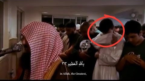 تلاوت بسیار قوی و احساسی از محمد اللحیدان | فیلم قدیمی | سوره الحاقه