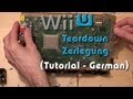 Nintendo Wii U Aufschrauben Inklusive Laufwerk Teardown Disassembly Tutorial Optical Drive Nintendo Wii U Aufschrauben Inklusive Laufwerk Teardown Disassembly Tutorial Optical Drive