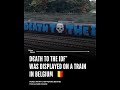 📰 BREAKING NEWS: Belgium Train Vandalism: '"Death to the IDF" Graffiti Hits Rails!' 🇧🇪