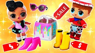 Poupées LOL Veulent Vendre Les Choses De Maman. Vidéo Avec L.O.L. Surprise Pour Filles. Poupées LOL Veulent Vendre Les Choses De Maman. Vidéo Avec L.O.L. Surprise Pour Filles.