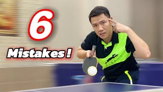 6 Mistakes That Kill Your Forehand Pendulum Serve Spin