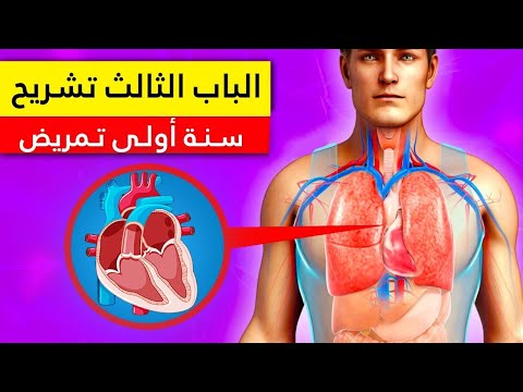 شرح الباب الثالث تشريح الجهاز الدوري سنة أولى تمريض
