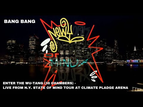 Bang Bang Visualizer- Enter The Wu-Tang (36 Chambers)- Live from the N.Y. State of Mind Tour