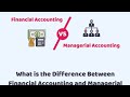 Difference between financial accounting and managerial accounting #accounting #financialaccounting 