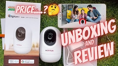 CP Plus Home Security Camera Unbox Testing And Review (EP24) | 2023 Best Security Camera for Home🚨