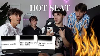 MY STRAIGHT FRIENDS PUT ME IN THE HOT SEAT