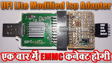 EMMC will connect at once | Ufi Lite Modified Isp Adapter | 100% Working Isp Adapter for Ufi Lite