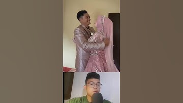 1 hari nikah pengantin ini kakinya ditaruh di pundak #shortvideo #pengantin #funny #nikah
