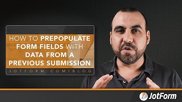 How to prepopulate form fields with data from a previous submission