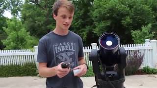 meade autostar manual mode youtube