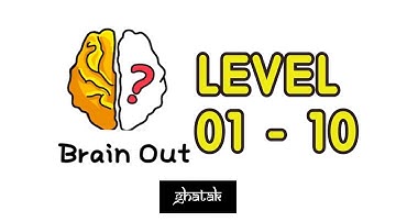 BRAIN OUT LEVEL 1-10 || BRAIN OUT SERIES GAMEPLAY || BRAIN OUT WALKTHROUTH PART -1