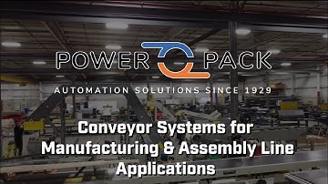 Conveyor Systems for Manufacturing & Assembly Line Applications