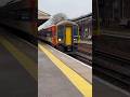 SWR 158886 &amp; 159021 with the 1T22 Honiton to London Waterloo at Basingstoke on 15/4/25