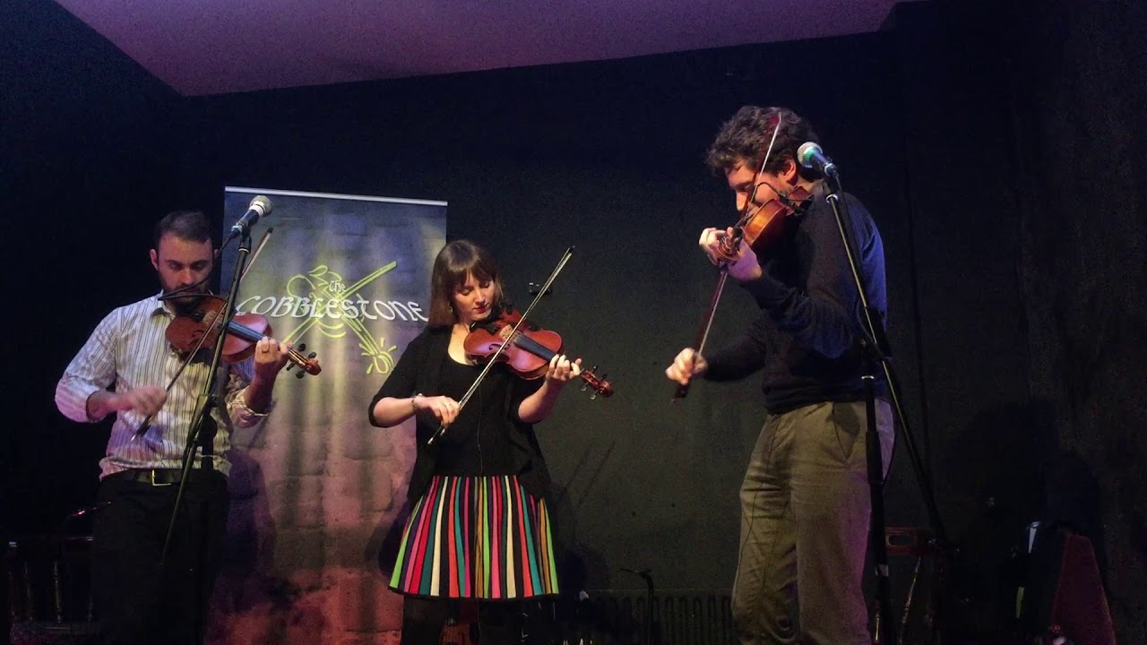 NORTH - Conor Caldwell and Danny Diamond with Helen Diamond
