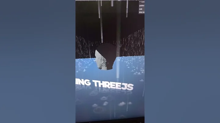 Rainny Effects on Three JS #shorts  @jmc23id