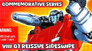 80’s Banger! Transformers Commemorative Series VIII Sideswipe G1 Reissue #transformersg1