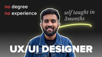 How I became a SELF-TAUGHT UI/UX Designer in 3 months | No degree, no courses, no experience