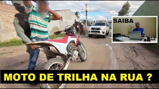 Moto de trilha pode andar na cidade? - Vedamotors