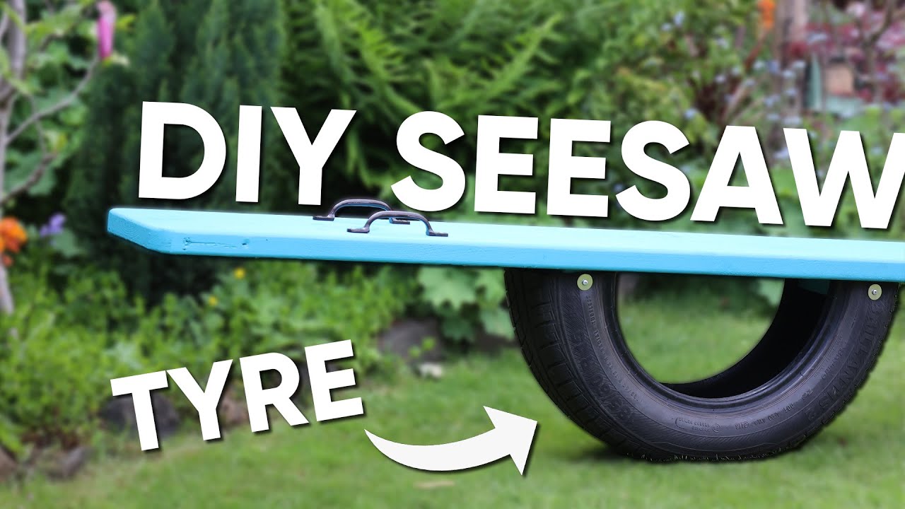 How To Make A Tyre SeeSaw | Trash To Cash Pt.6