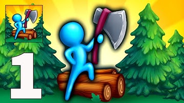 Lumber Master 3D - Walkthrough Game (iOS, Android)