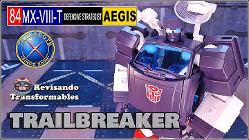 X-Transbots MX-VIII-T Aegis Masterpiece Transformers G1 Trailbreaker (cartoon versión)
