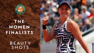 ... here are some beauty shots of the women finalists roland-garros,
ashleigh barty and marketa v...