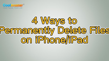 How to Permanently Delete Files on iPhone/iPad? [Solved]