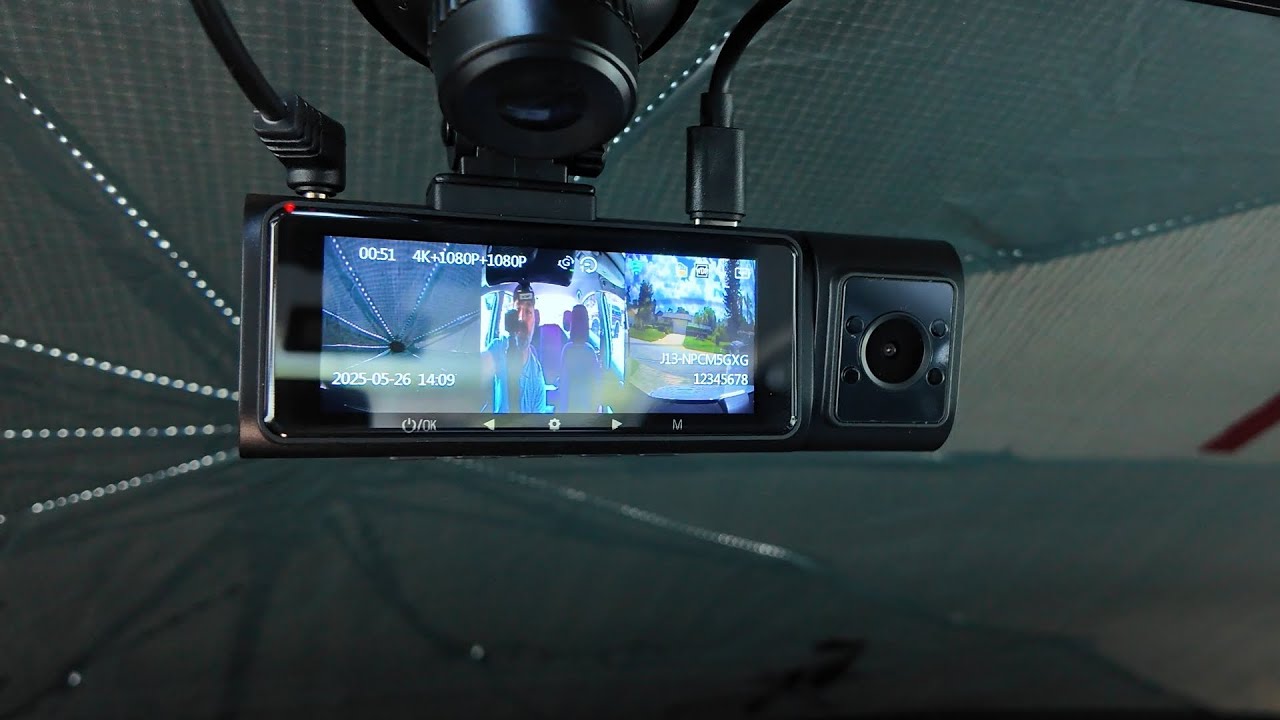 Dash Cam Front and Rear,3 Channel Dash Cam for Car - YouTube