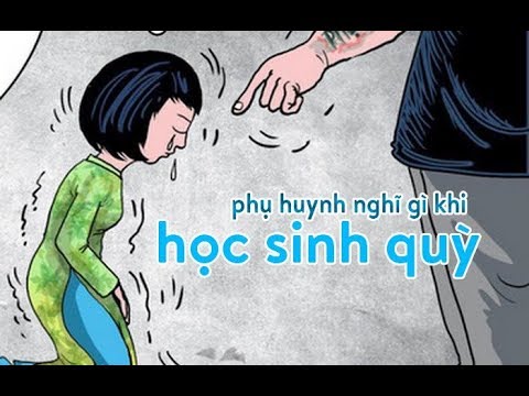 Video Phụ huynh nghĩ gì về chuyện học sinh bị phạt quỳ? - YouTube