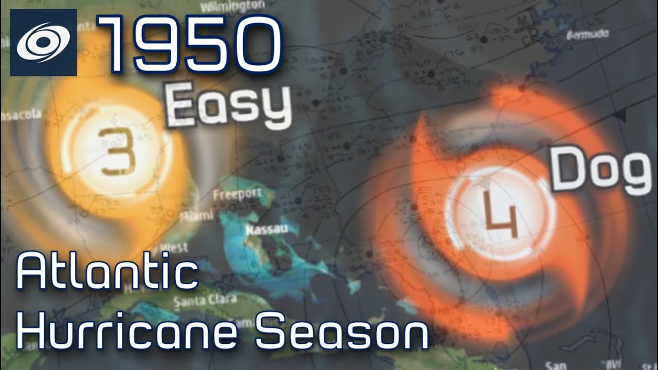 1950 Atlantic Hurricane Season Animation V3