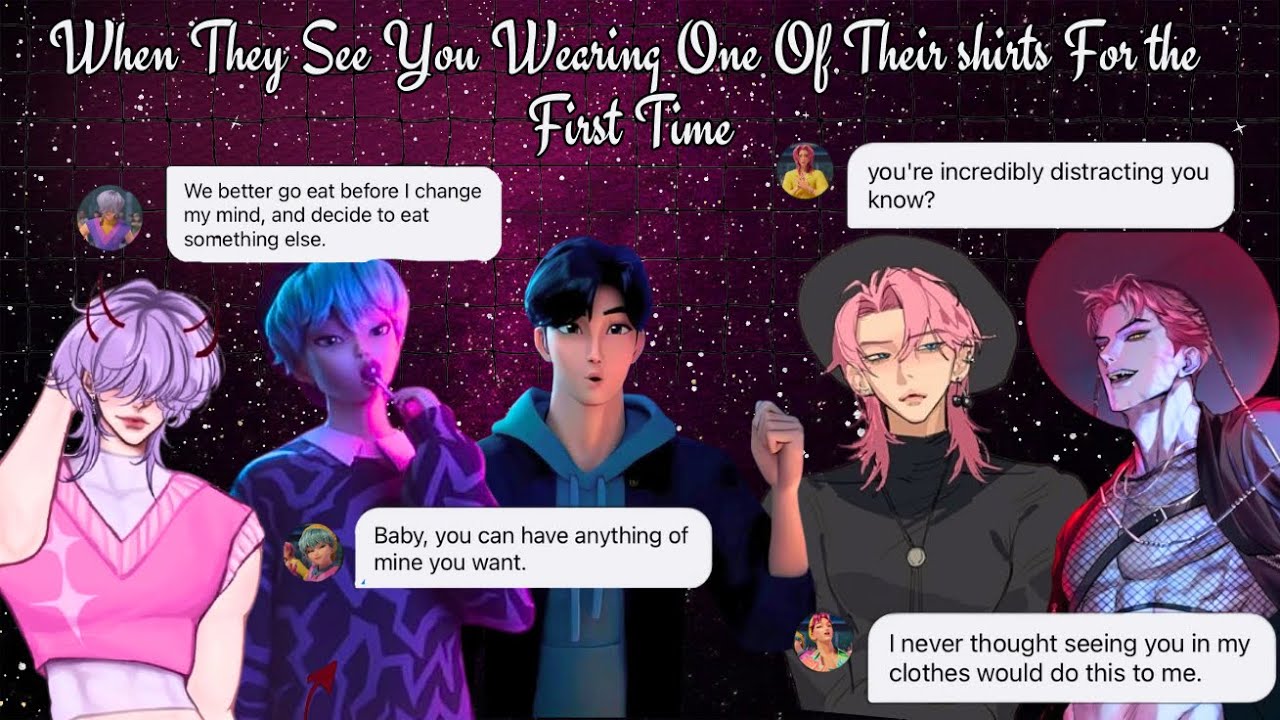 Saja boys Reaction when They see you wearing their shirt🙊🔞