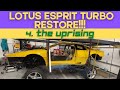 A Rare Event - Lotus Esprit Body Lift Off of Chassis!!!