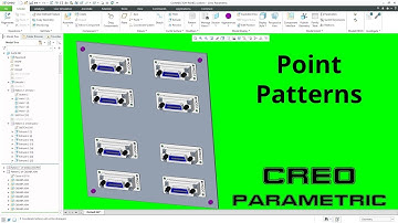 Creo Parametric - Point Patterns