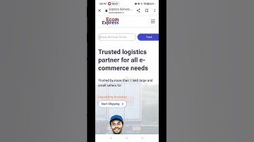 How to Track Ecom Express  courier ?
