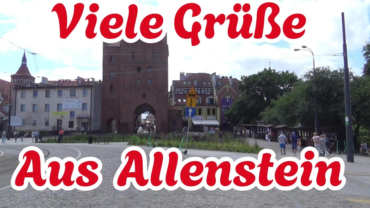 Grüße Aus Allenstein Olsztyn