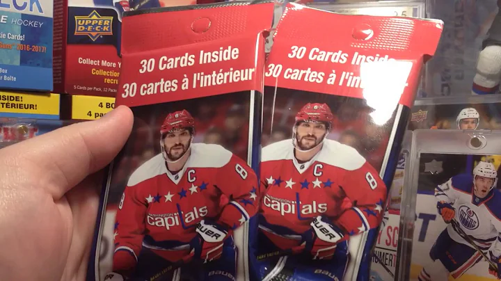 16/17 Upper Deck Parkhurst Hockey Fat Pack Break (2 Fat Packs)