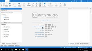 UIPath Tutorial  - "Hello world" Robot