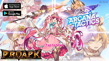 Arcana Tactics Gameplay Android / iOS (GAMEVIL) (CBT)