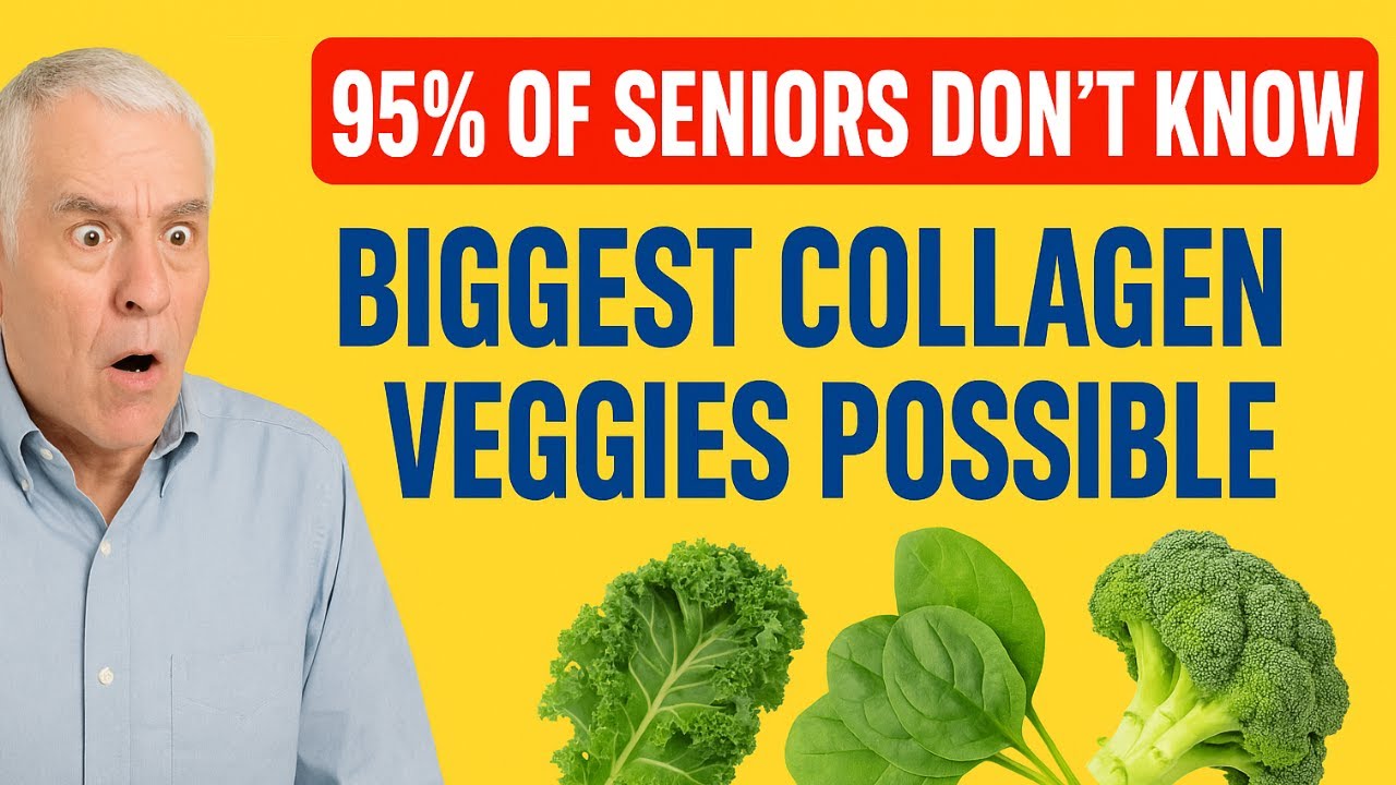 8 Collagen Rich Vegetables to Stop Tingling Hands and Weak Legs After 60