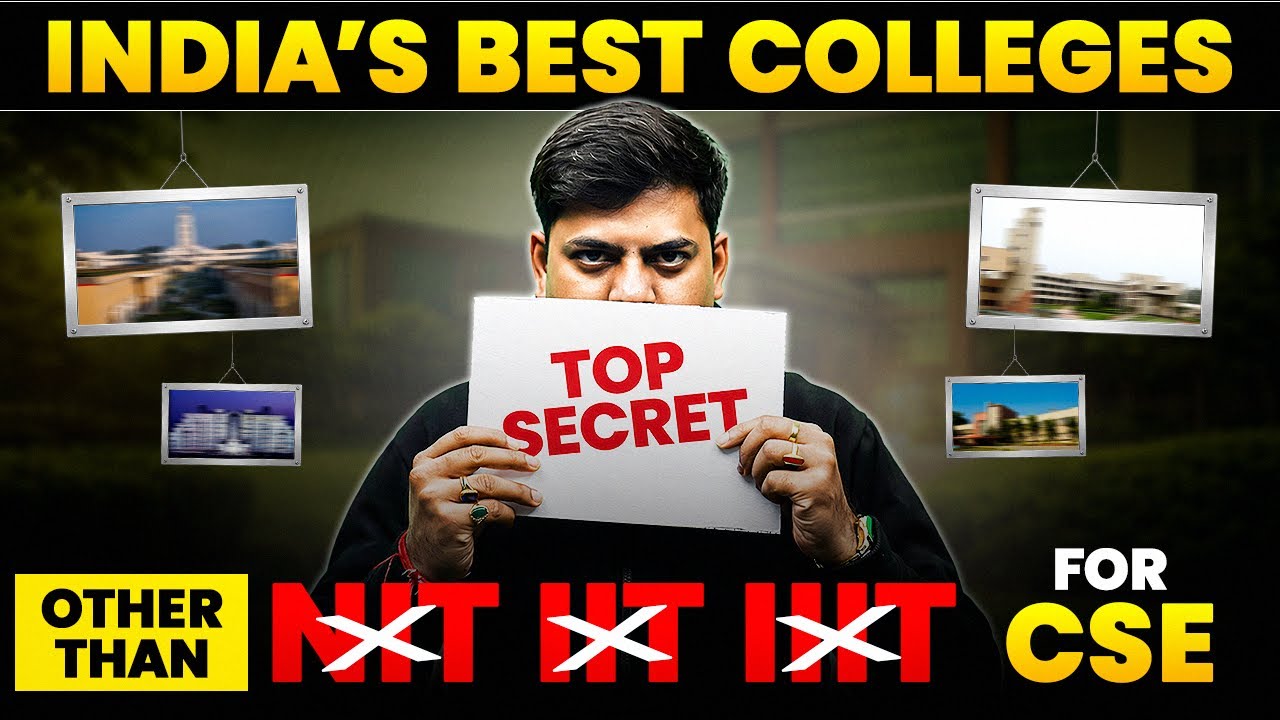 India’s Best Colleges for CSE Other Than IIT, NIT & IIIT | Top Placement Colleges | Harsh sir