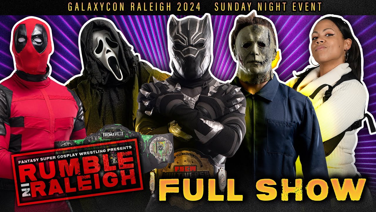 [FULL SHOW] GalaxyCon Raleigh 2024 Sunday Night Event!