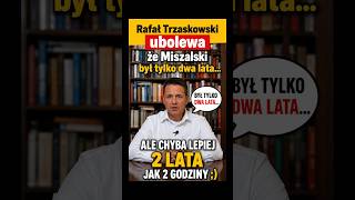 Rafal Trzaskowski o odwołaniu Miszalskiego.