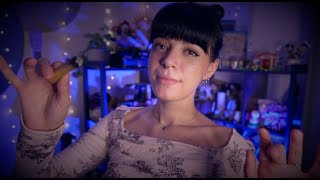 ASMR | Big Sis Cleanses Your Aura (Super Chill Vibes + Rain Outside) screenshot 3