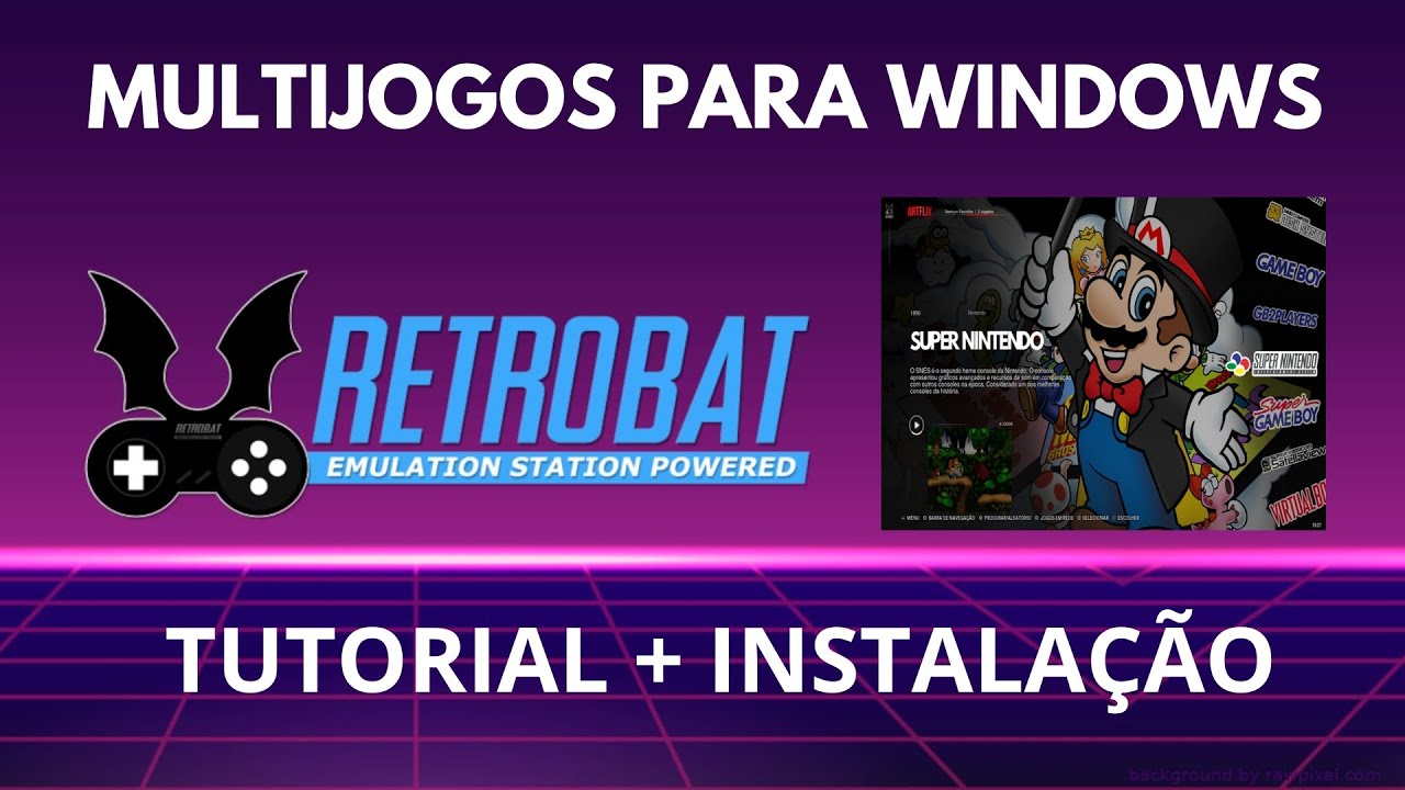 Jogos Retro para PC/Notebook (RETROBAT) (PARA BAIXAR)