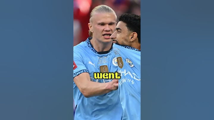 Why Haaland Didn't Take the FA Cup Final Penalty? #shorts