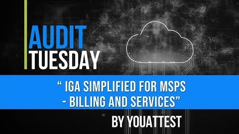 IGA Simplified for MSPs   Billing and Services